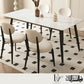 HAYES Modern Sintered Stone Dining Table Set - Exclusivia