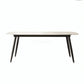 HAYES Modern Sintered Stone Dining Table Set - Exclusivia