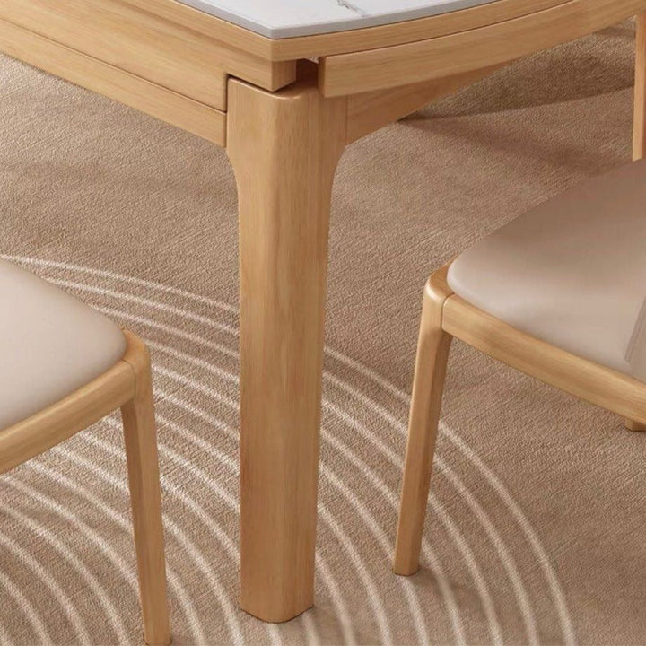 SERONA Modern Extendable Round Dining Table