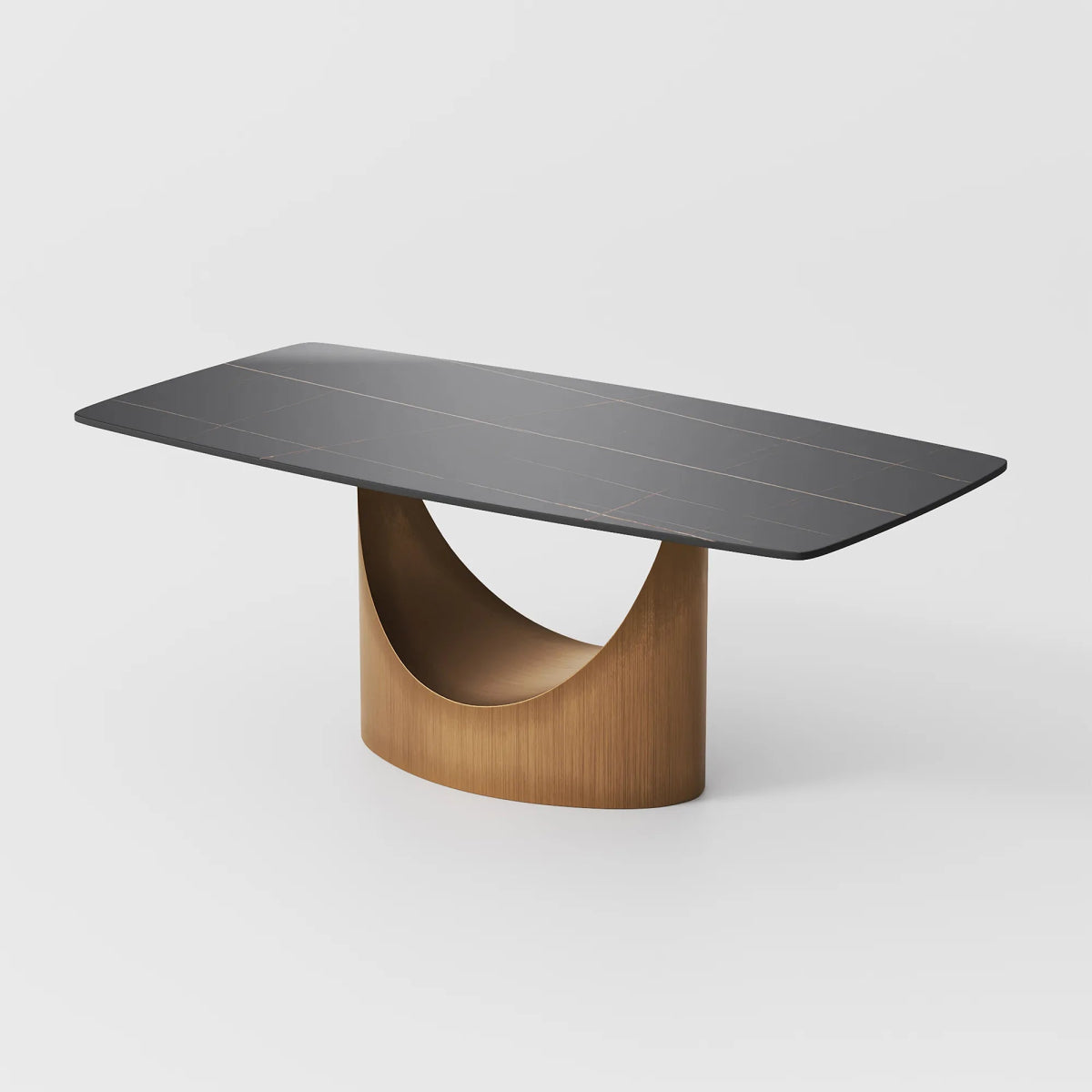 Hobart 160 cm Sintered Stone Dining Table - Exclusivia
