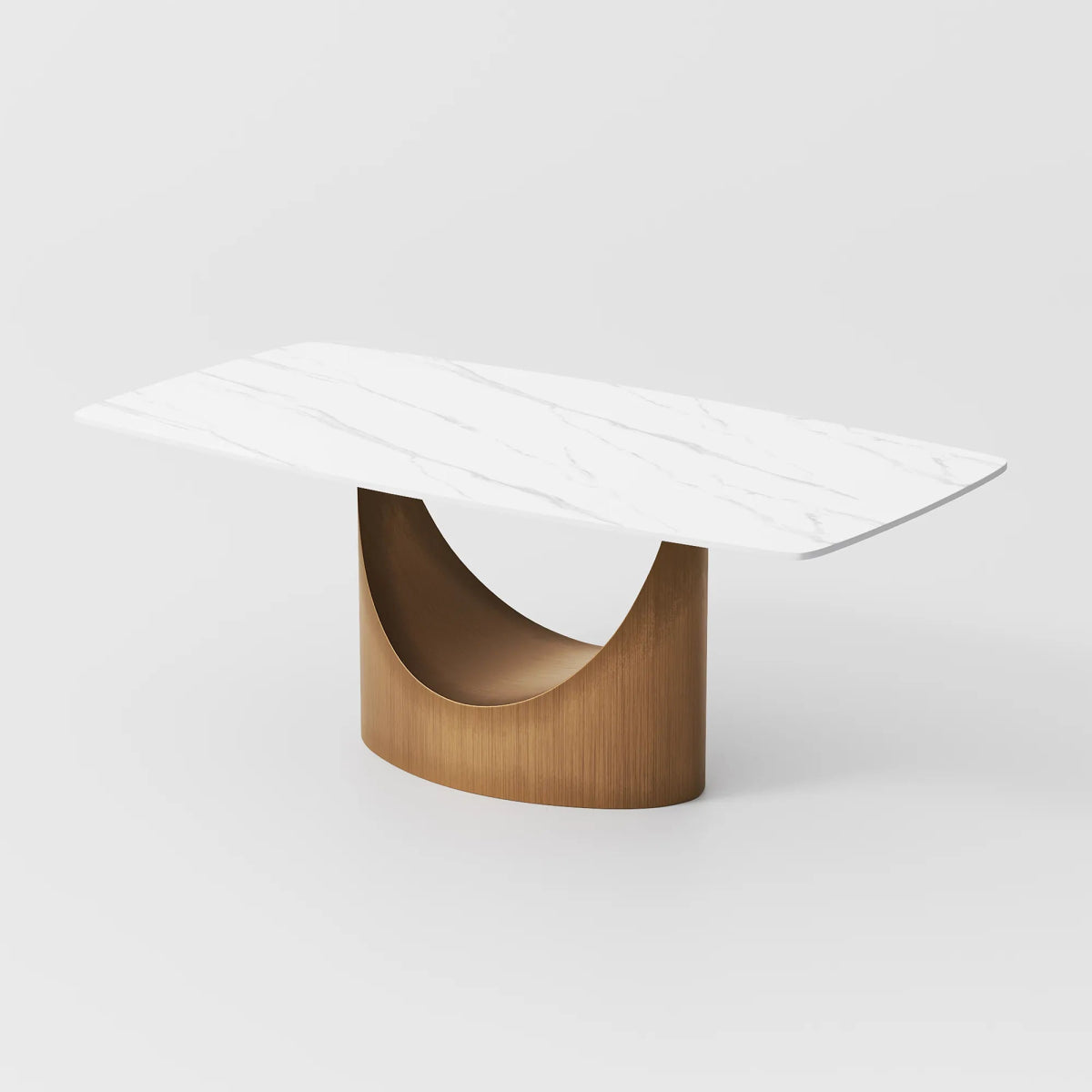 Hobart 160 cm Sintered Stone Dining Table - Exclusivia