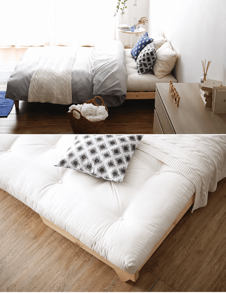 Ikko Japanese Fabric Sofa Bed - Exclusivia