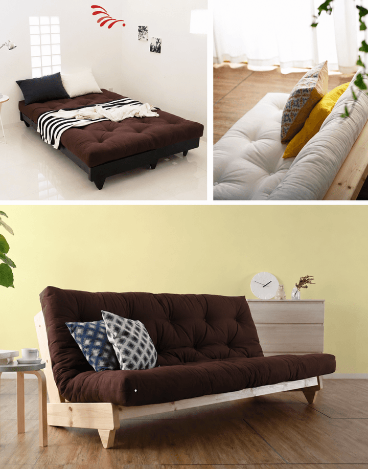 Ikko Japanese Fabric Sofa Bed - Exclusivia