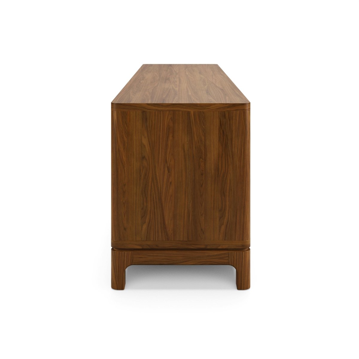 CORVEN Modern Solid Wood Media Unit - Exclusivia
