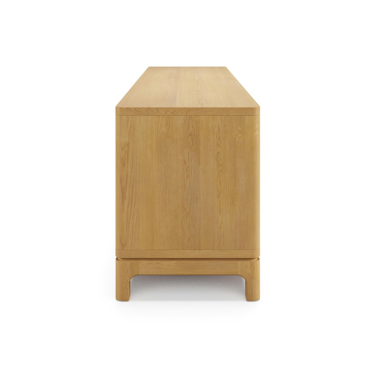 CORVEN Modern Solid Wood Media Unit - Exclusivia