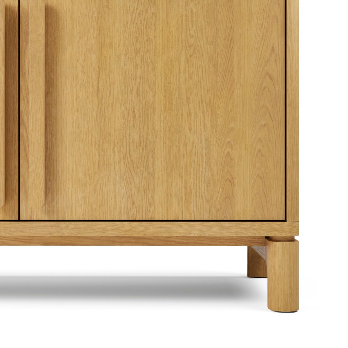 CORVEN Modern Solid Wood Media Unit - Exclusivia
