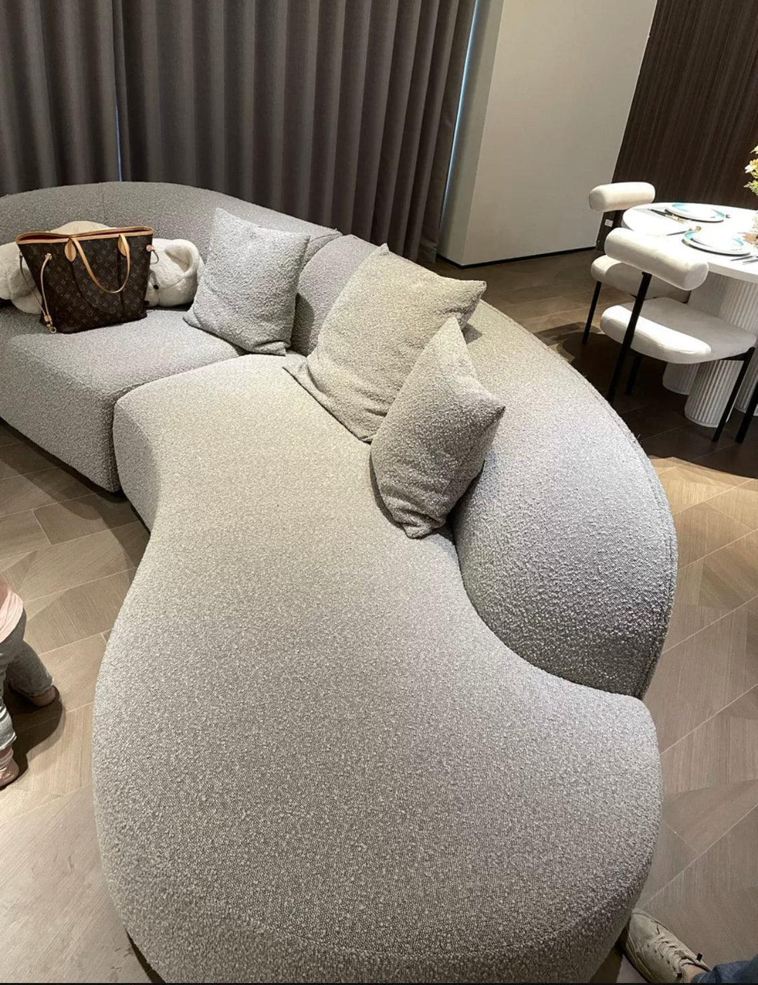 Jovie Curved Performance Sofa