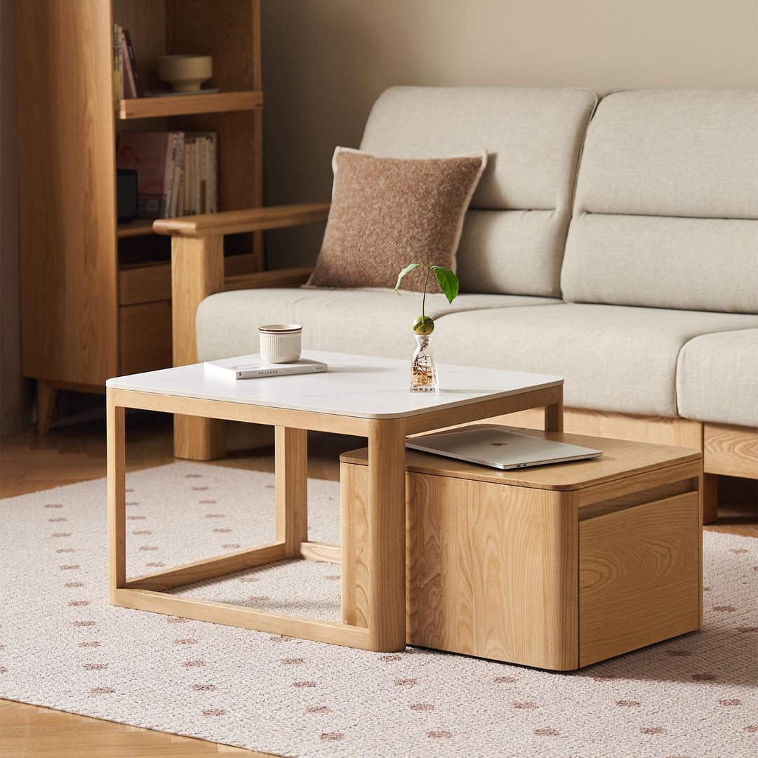Nero Sintered Stone Coffee Table Set