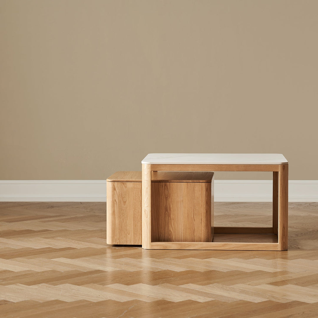 Nero Sintered Stone Coffee Table Set