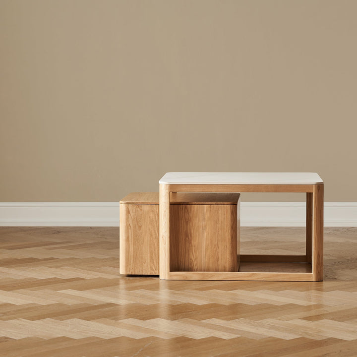 Nero Sintered Stone Coffee Table Set