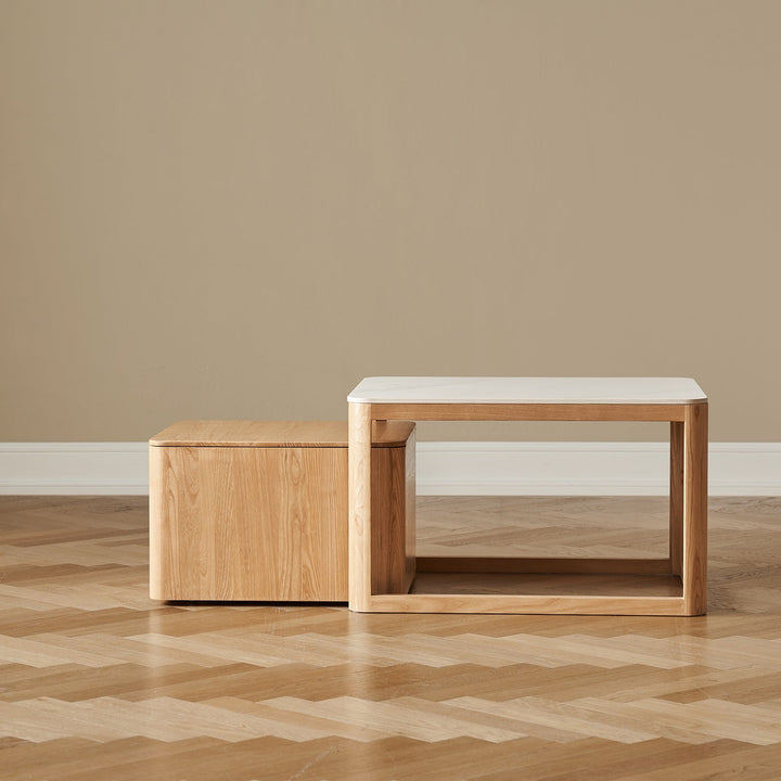 Nero Sintered Stone Coffee Table Set