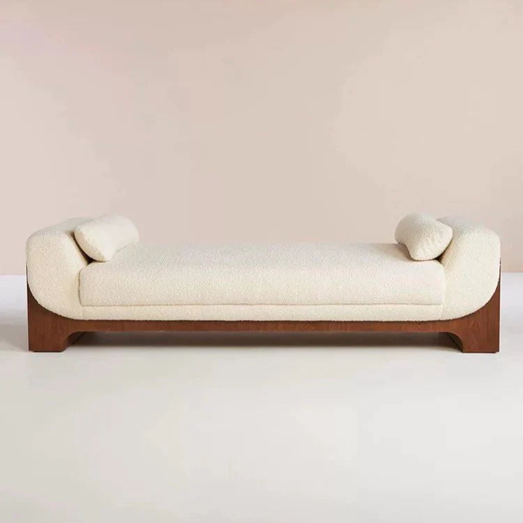 ELVA Modern Solid Wood Bench