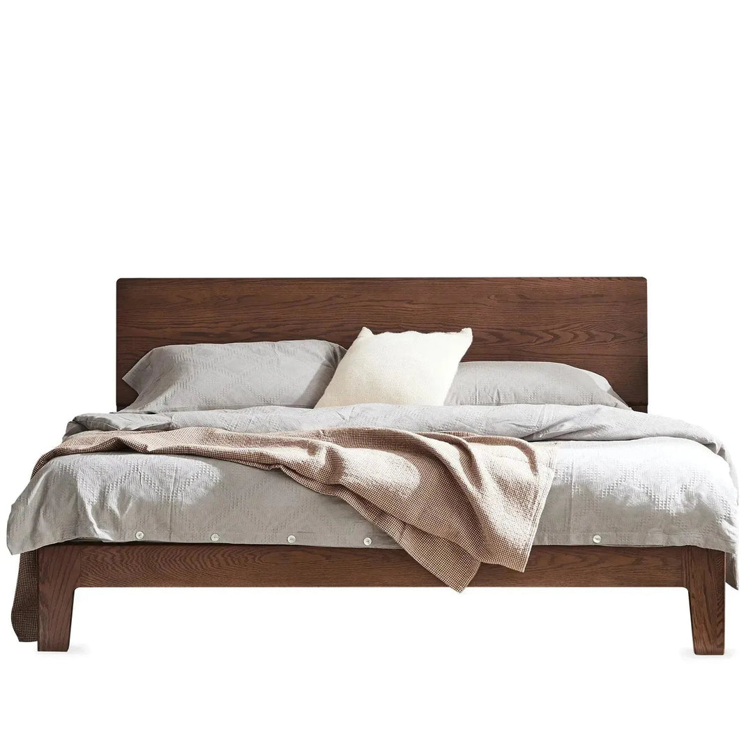Nordal Oak Platform Bed