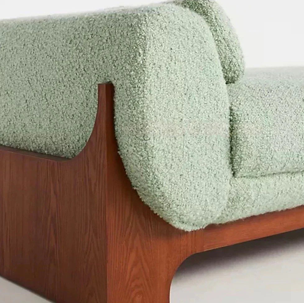 ELVA Modern Solid Wood Bench