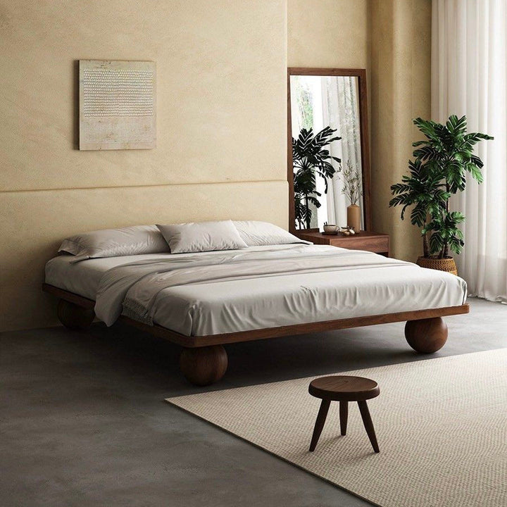 Kanso Japandi Solid Wood Bedframe