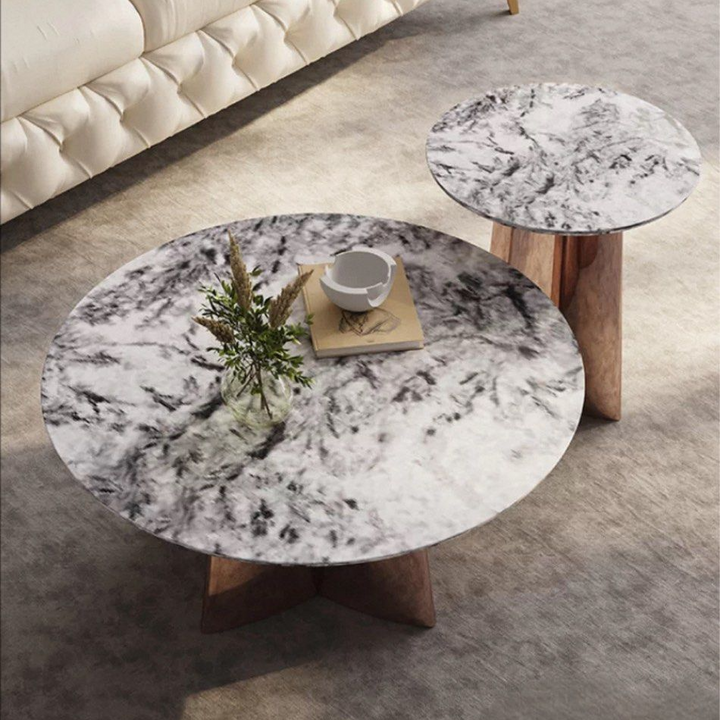 Marbelle Round Marble Coffee Table