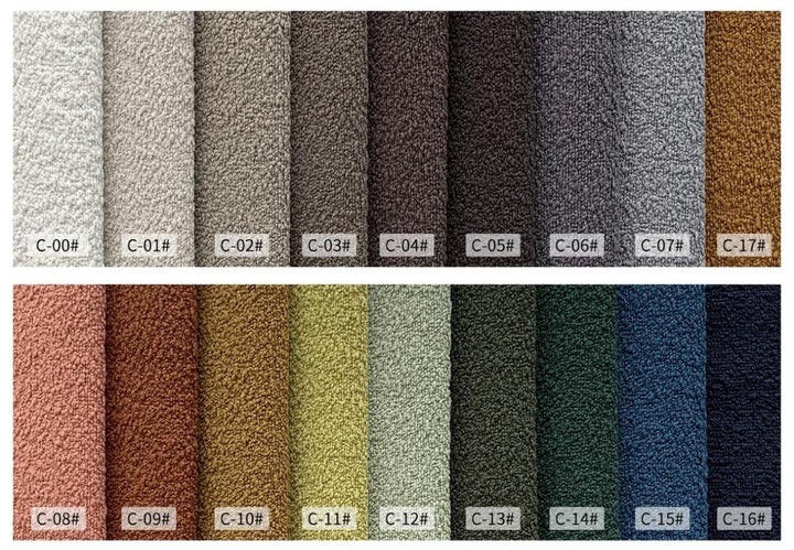 Gisla Performance Boucle Curve Sofa