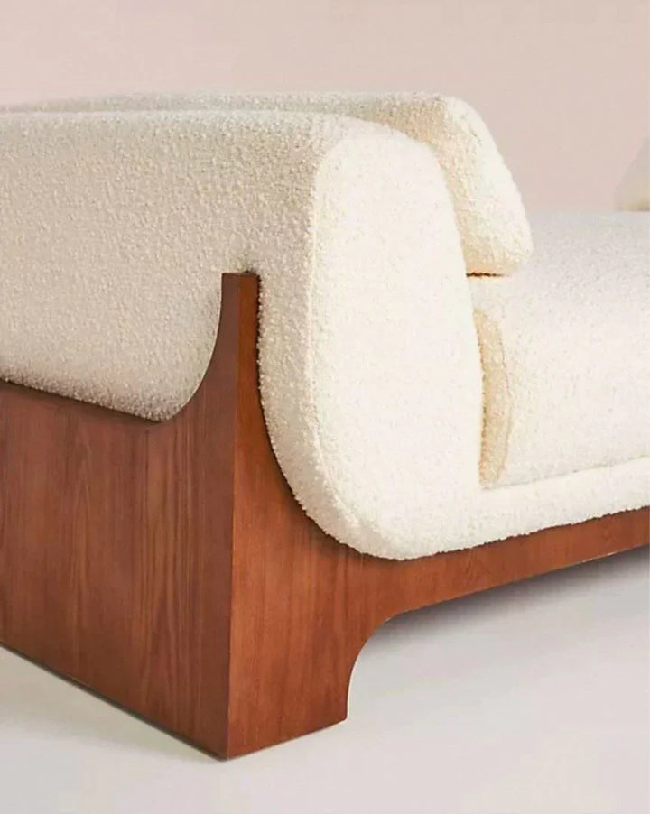 ELVA Modern Solid Wood Bench