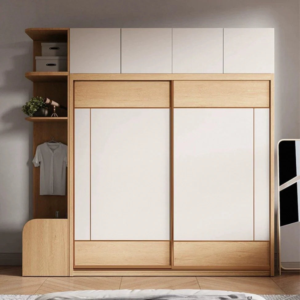 NORI Japandi Solid Wood Wardrobe
