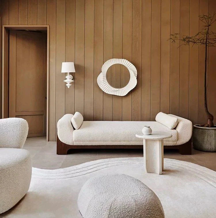 ELVA Modern Solid Wood Bench