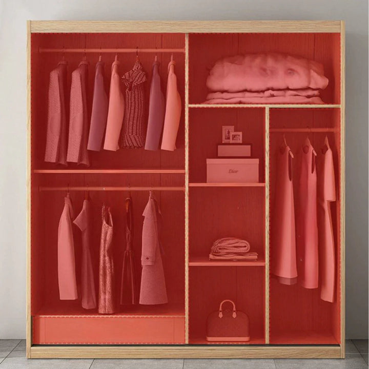 NORI Japandi Solid Wood Wardrobe