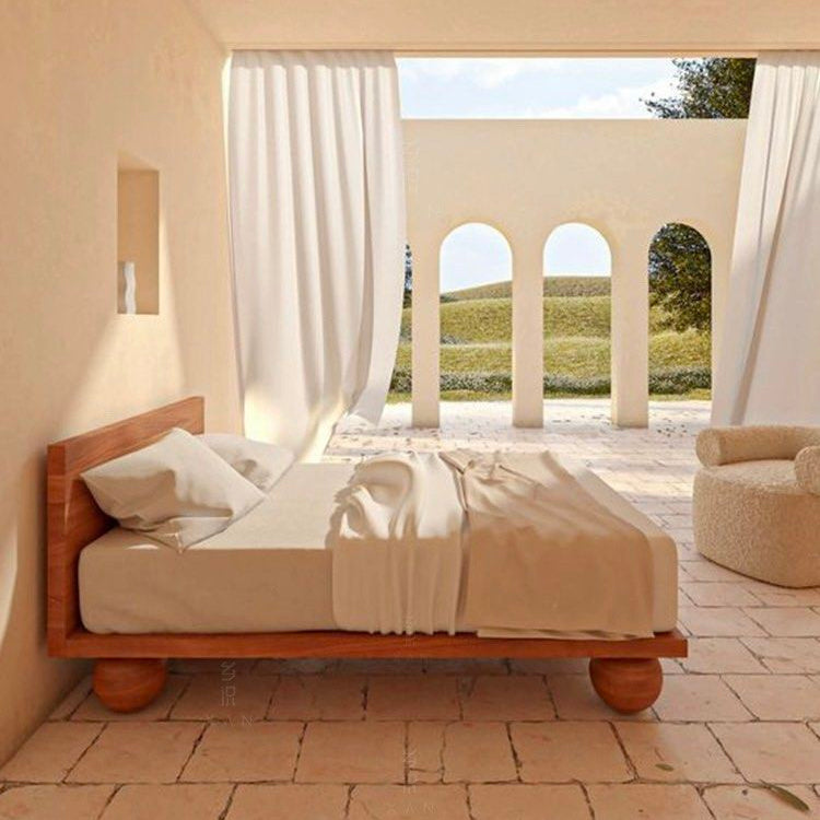 Kanso Japandi Solid Wood Bedframe
