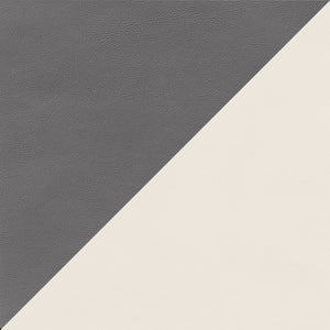 Gray & Beige PU Leather