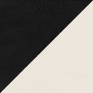 Black & Beige PU Leather