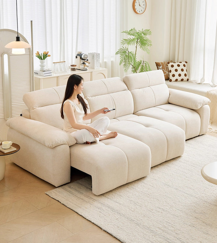 NEXAR Leather Electric Sofa Bed lifestyle