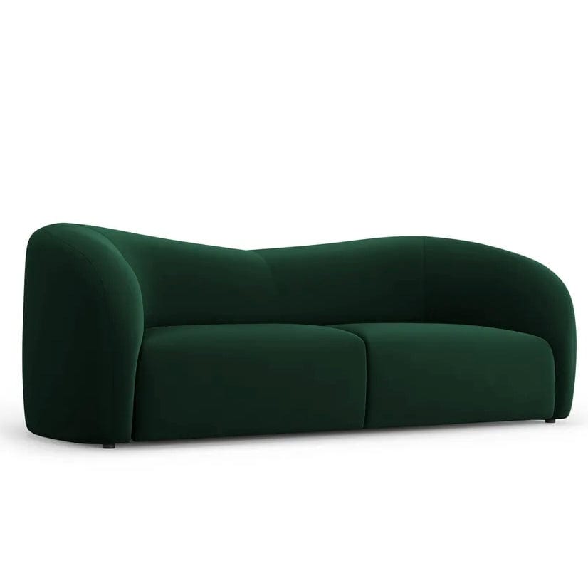 Inessa Scratch Resistant Curve Sofa - Exclusivia
