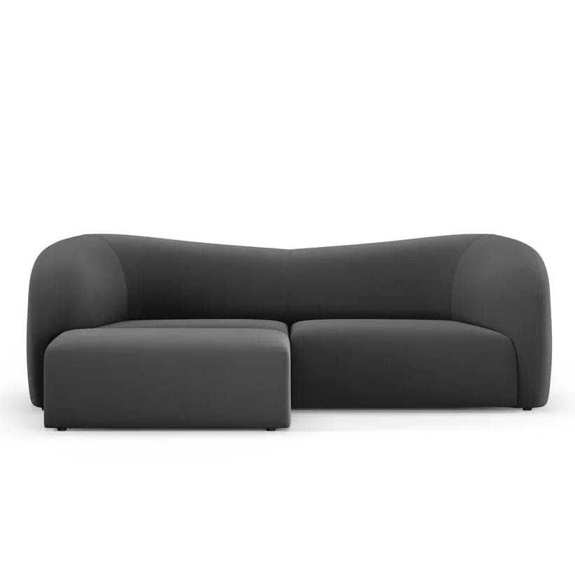 Inessa Scratch Resistant Curve Sofa - Exclusivia