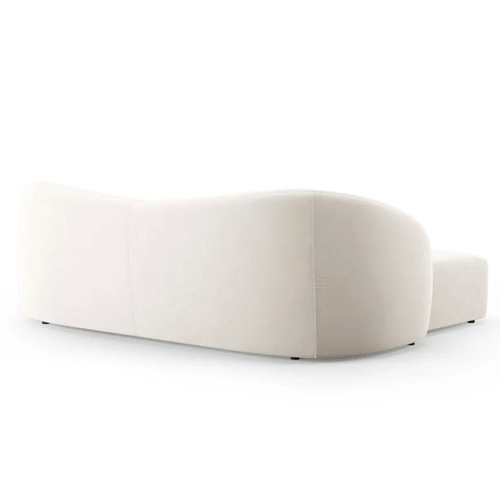Inessa Scratch Resistant Curve Sofa - Exclusivia