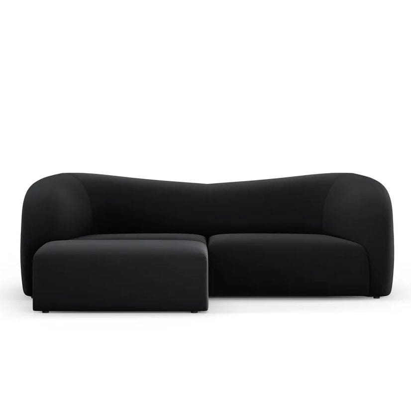 Inessa Scratch Resistant Curve Sofa - Exclusivia