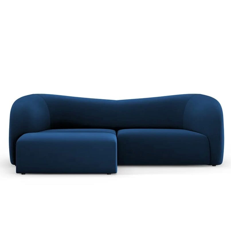 Inessa Scratch Resistant Curve Sofa - Exclusivia