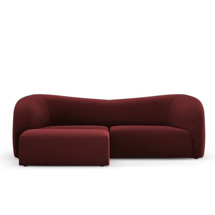 Inessa Scratch Resistant Curve Sofa - Exclusivia