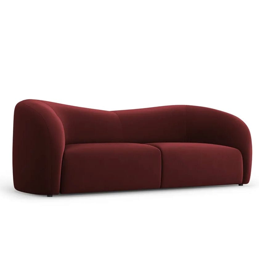 Inessa Scratch Resistant Curve Sofa - Exclusivia