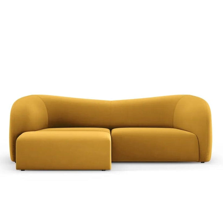 Inessa Scratch Resistant Curve Sofa - Exclusivia
