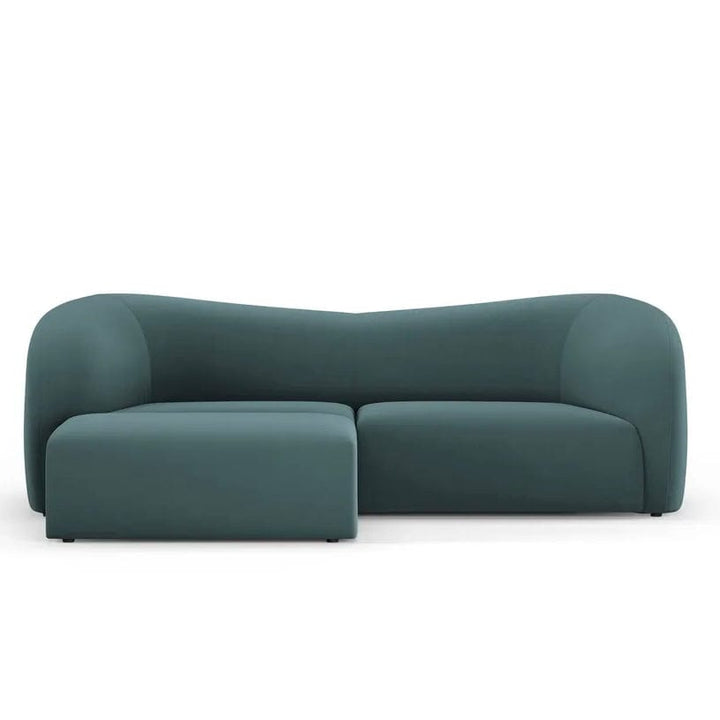 Inessa Scratch Resistant Curve Sofa - Exclusivia