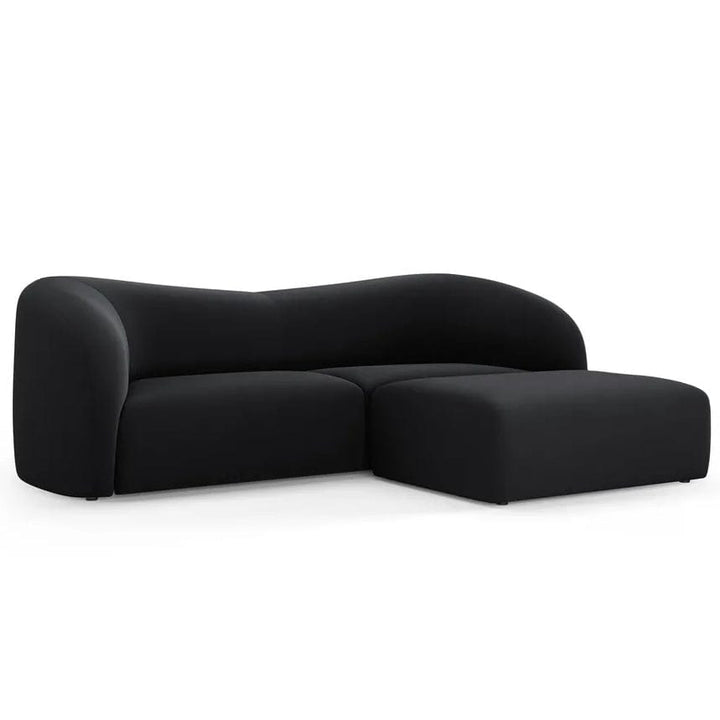 Inessa Scratch Resistant Curve Sofa - Exclusivia