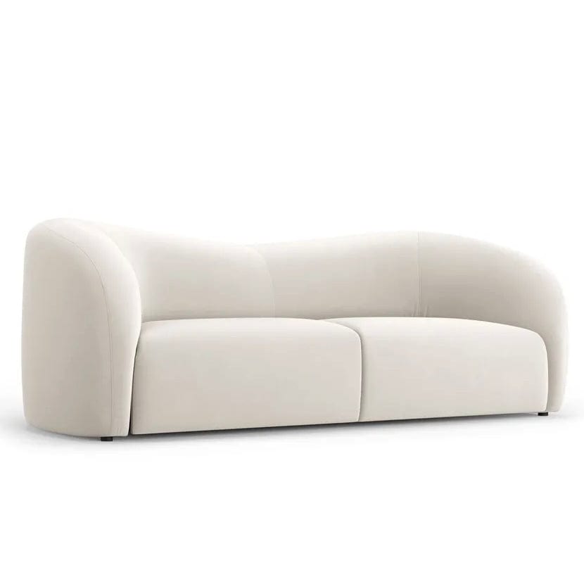 Inessa Scratch Resistant Curve Sofa - Exclusivia