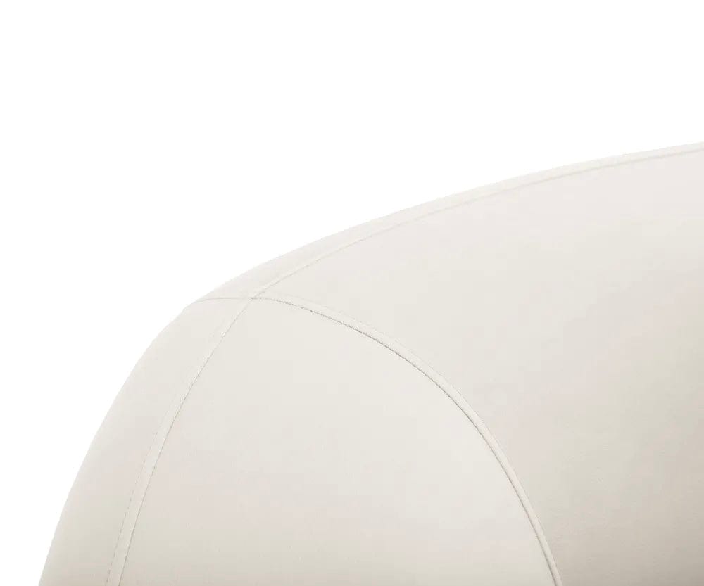 Inessa Scratch Resistant Curve Sofa - Exclusivia