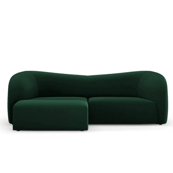 Inessa Scratch Resistant Curve Sofa - Exclusivia