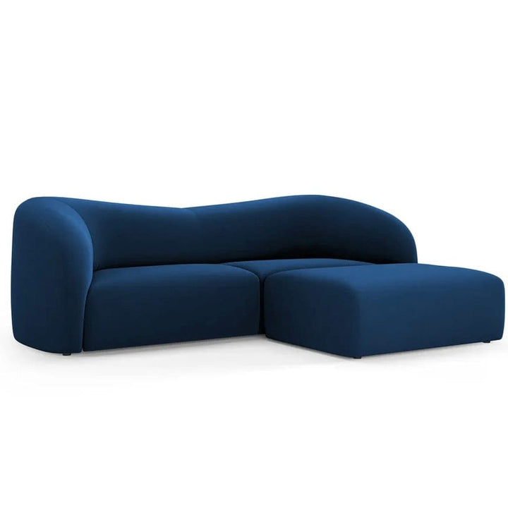 Inessa Scratch Resistant Curve Sofa - Exclusivia