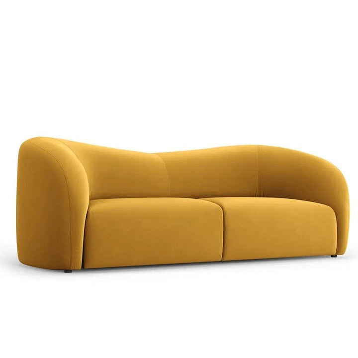 Inessa Scratch Resistant Curve Sofa - Exclusivia