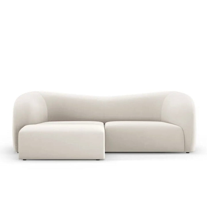 Inessa Scratch Resistant Curve Sofa - Exclusivia