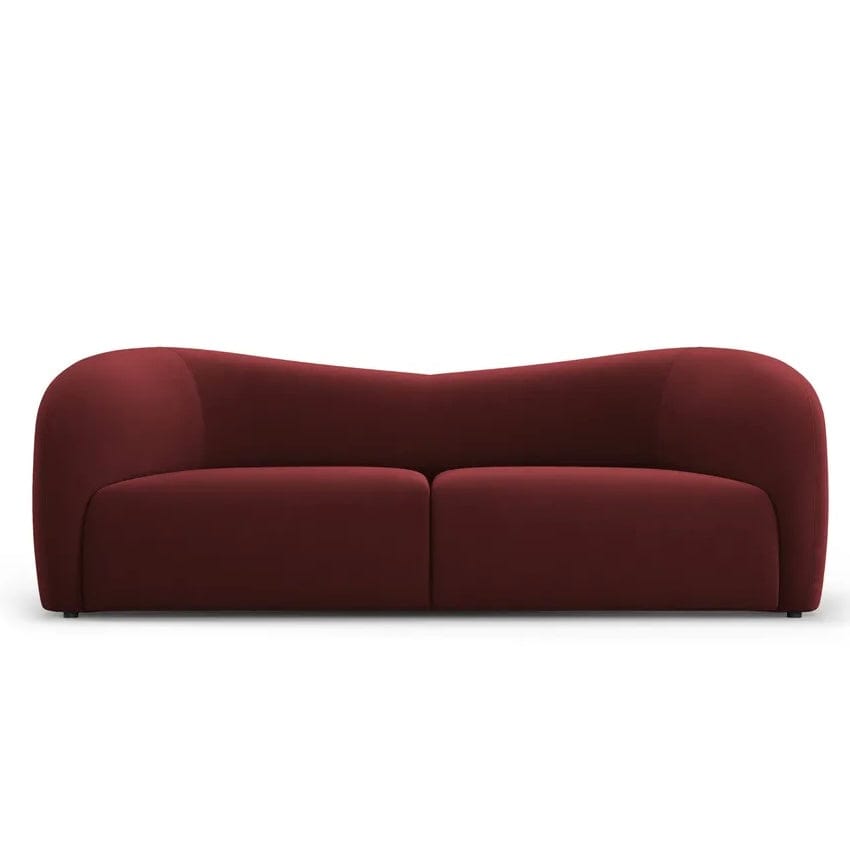 Inessa Scratch Resistant Curve Sofa - Exclusivia