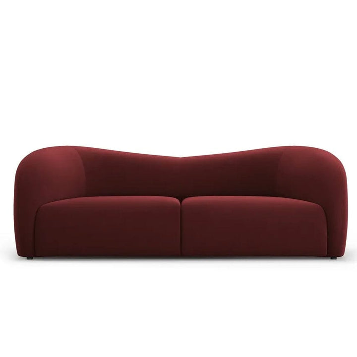 Inessa Scratch Resistant Curve Sofa - Exclusivia