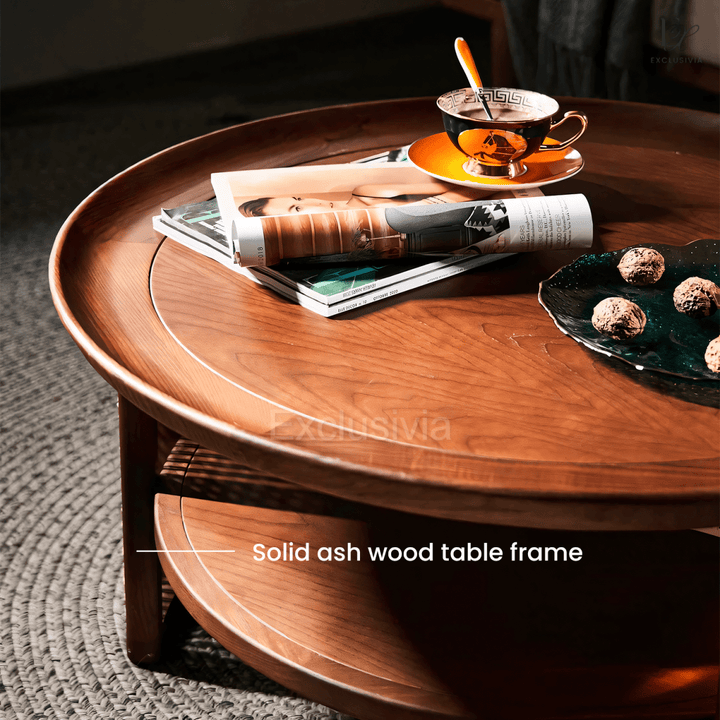 ISADORA Coffee Table Rattan - Exclusivia