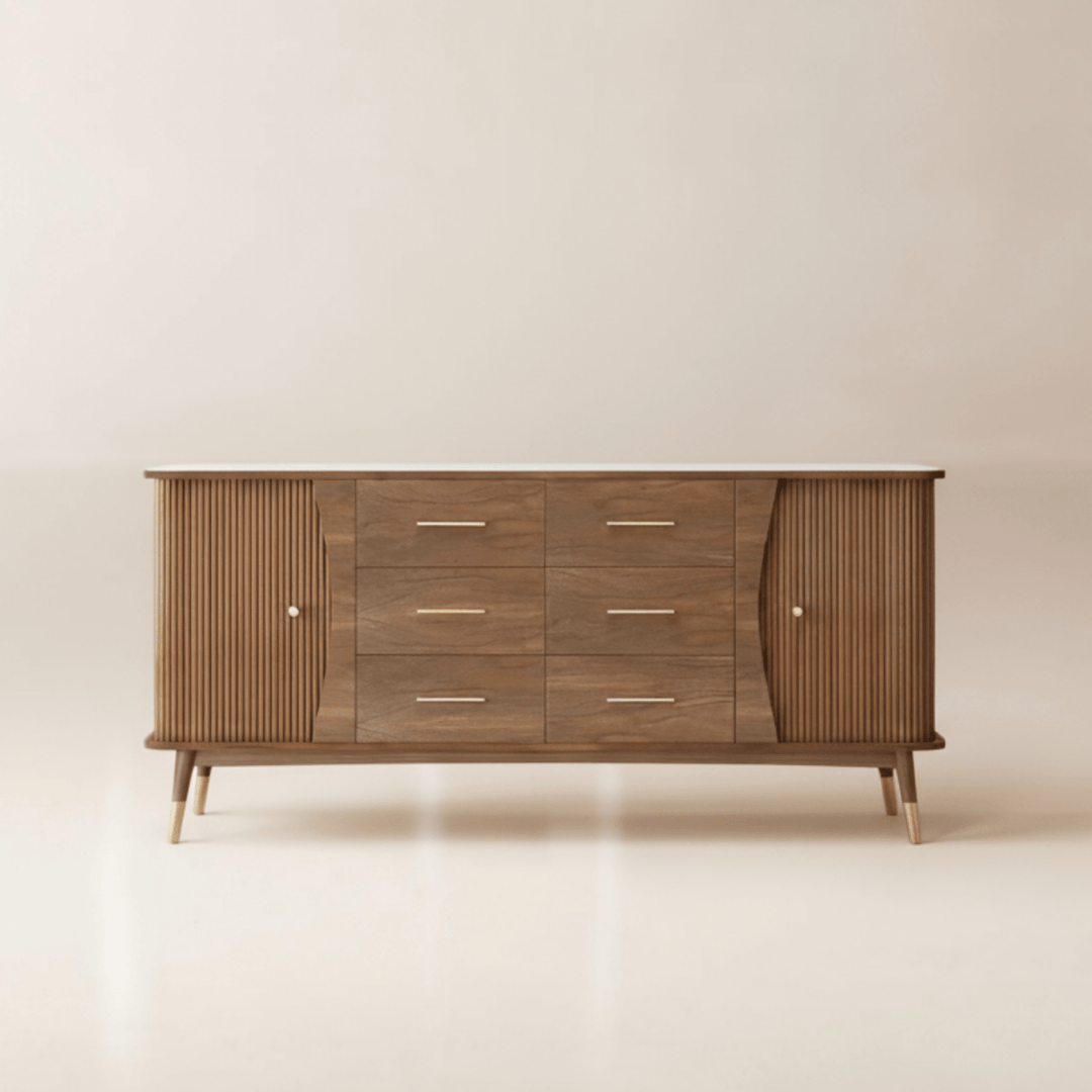 IVAN Scandinavian Sideboard Cabinet - Exclusivia