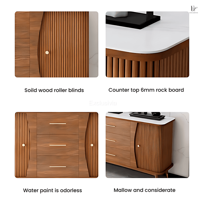IVAN Scandinavian Sideboard Cabinet - Exclusivia